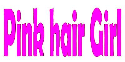 logo Pink Hair Girl